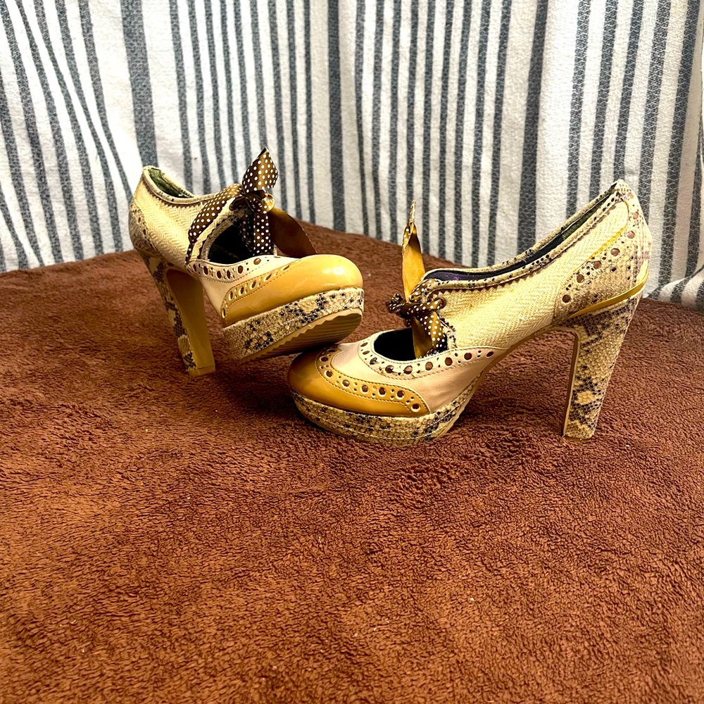 Snakeskin heels-POETIC LICENSE LONDON- eur38